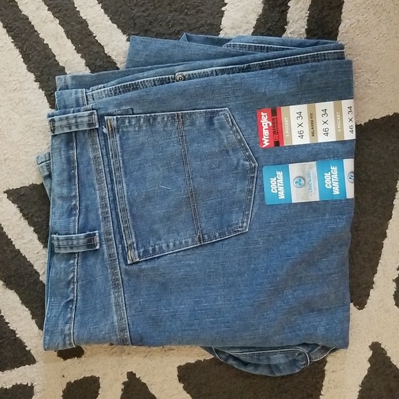 Wrangler Other - Wrangler Blue Straight Jeans Timeless Style